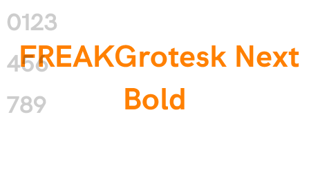 FREAKGrotesk Next Bold