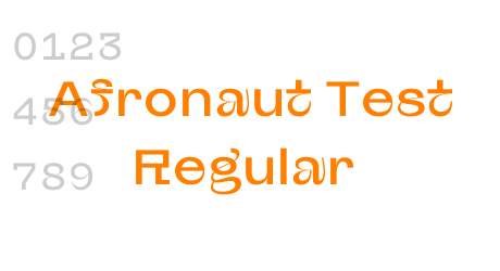 Afronaut Test Regular