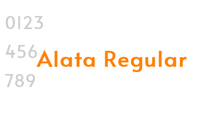 Alata Regular