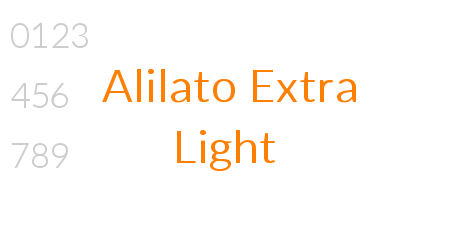 Alilato Extra Light