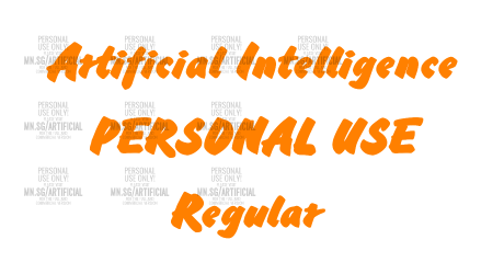 Artificial Intelligence PERSONAL USE Regular