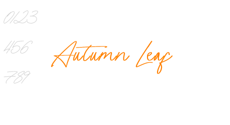 Autumn Leaf