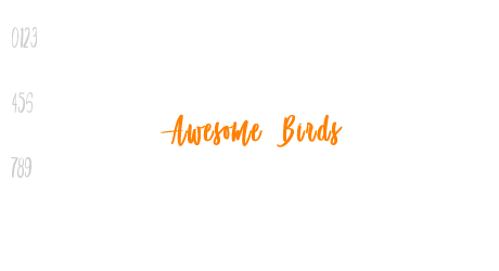 Awesome Birds