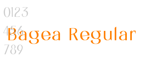 Bagea Regular