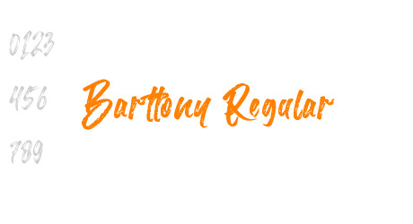 Barttony Regular