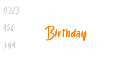 Birthday