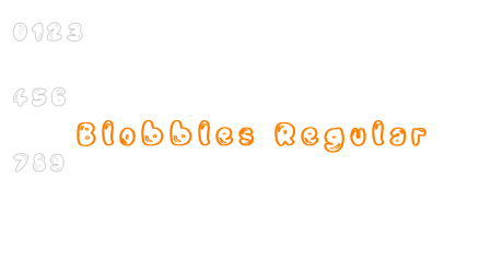 Blobbles Regular