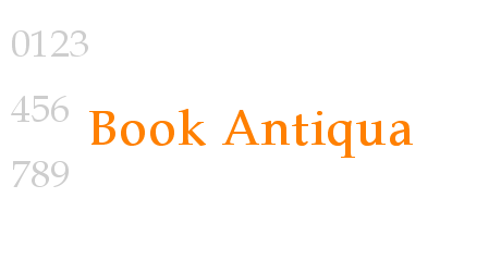 Book Antiqua