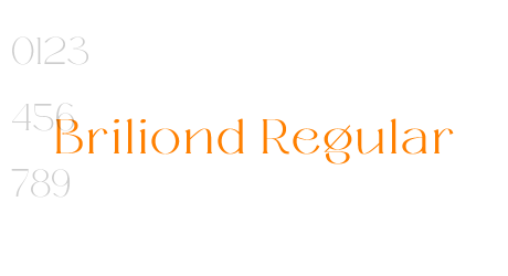 Briliond Regular