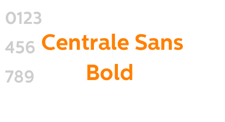 Centrale Sans Bold