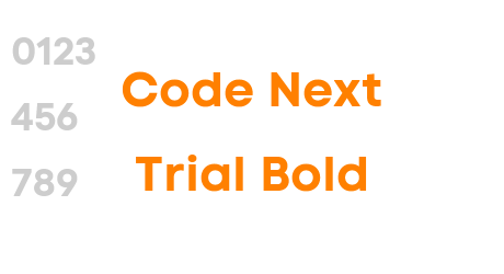Code Next Trial Bold