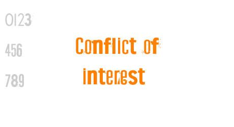 Conflict of interest