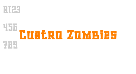 Cuatro Zombies