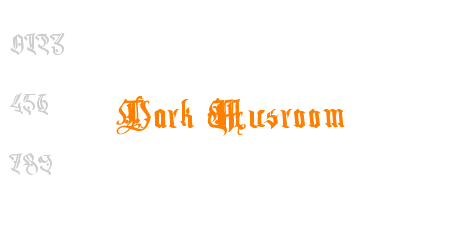 Dark Musroom