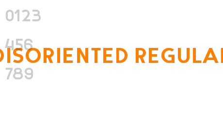 Disoriented Regular