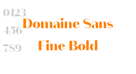 Domaine Sans Fine Bold