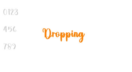 Dropping