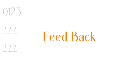 Feed Back