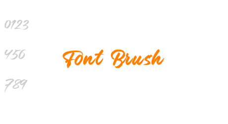 Font Brush