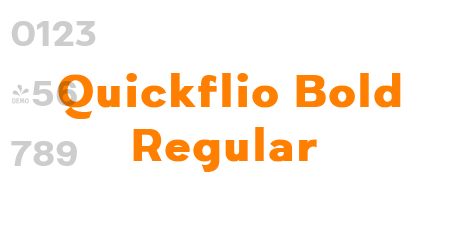 Quickflio Bold Regular