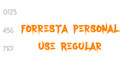 Forresta Personal Use Regular