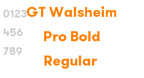 GT Walsheim Pro Bold Regular