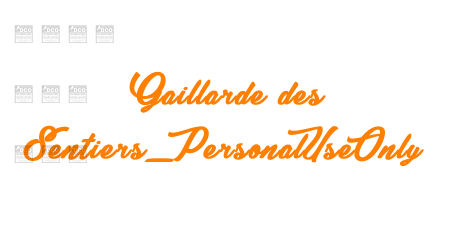 Gaillarde des Sentiers_PersonalUseOnly