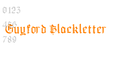 Guyford Blackletter