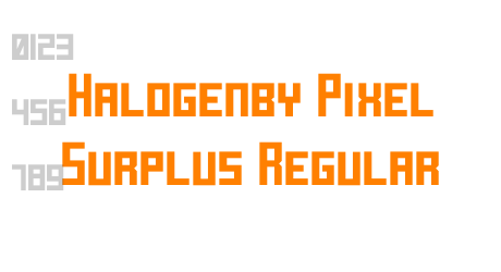 Halogenby Pixel Surplus Regular