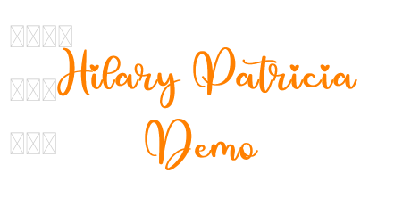 Hilary Patricia Demo