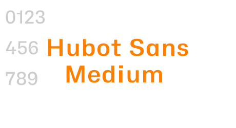 Hubot Sans Medium