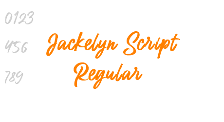 Jackelyn Script Regular