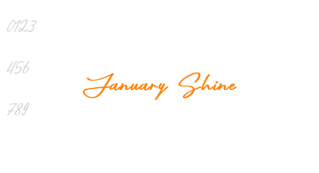 January Shine
