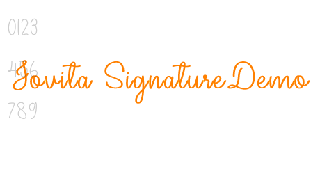 Jovita SignatureDemo