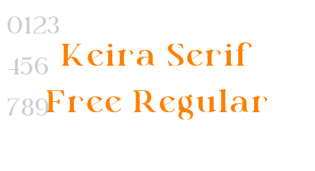 Keira Serif Free Regular