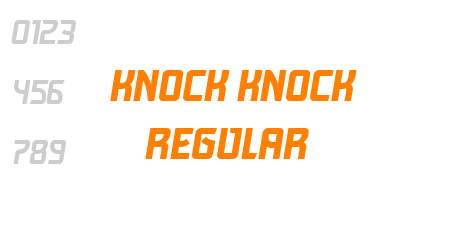 Knock Knock Regular