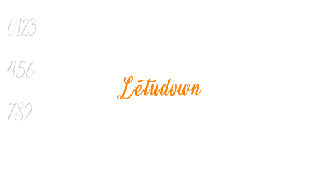 Letudown