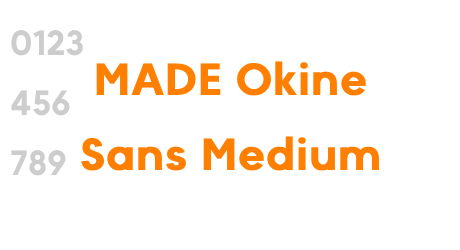 MADE Okine Sans Medium