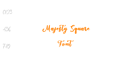 Majesty Square Font