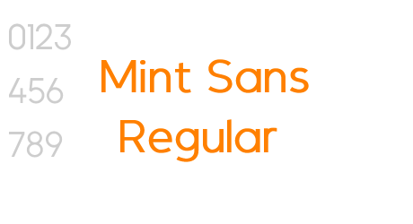 Mint Sans Regular