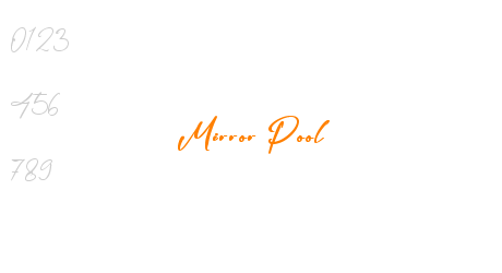 Mirror Pool