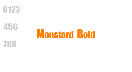 Monstard Bold