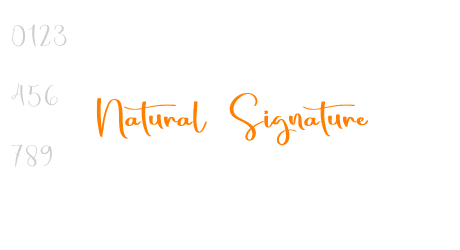 Natural Signature