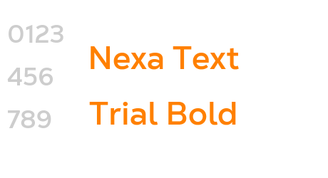 Nexa Text Trial Bold