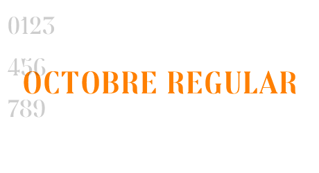 Octobre Regular