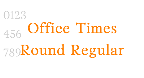 Office Times Round Regular