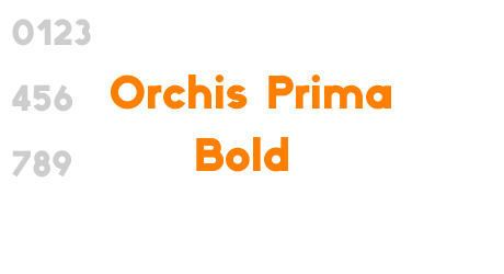 Orchis Prima Bold