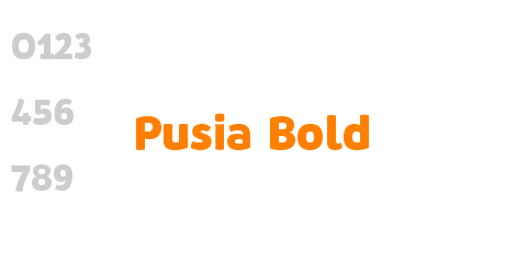 Pusia Bold