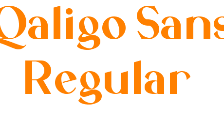 Qaligo Sans Regular