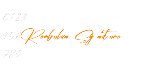 Rembulan Signature